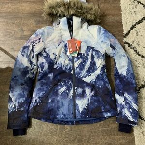 Mountain Warehouse Nordic Extreme Printed Womens Ski Jacket